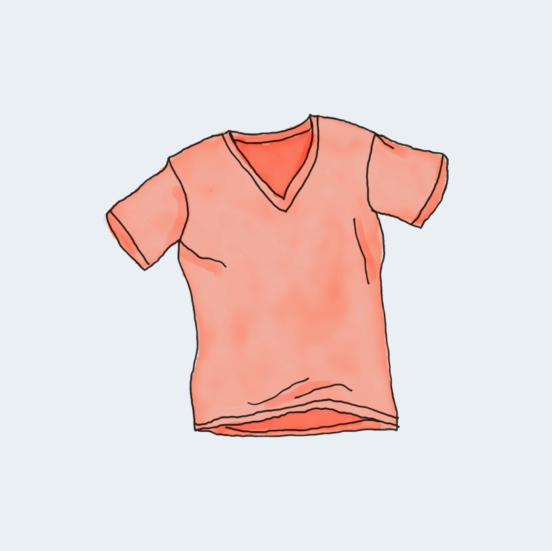 V-Neck T-Shirt - изображение 1